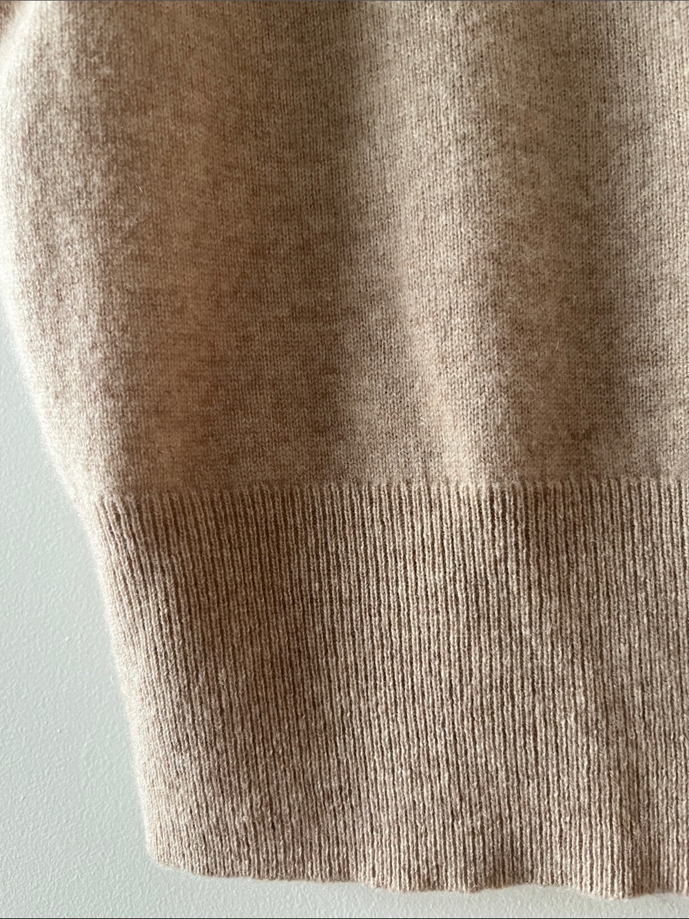 NWOT J. Crew | Cashmere Shrunken T-shirt | Heather Stone | Size M - Picture 6 of 12